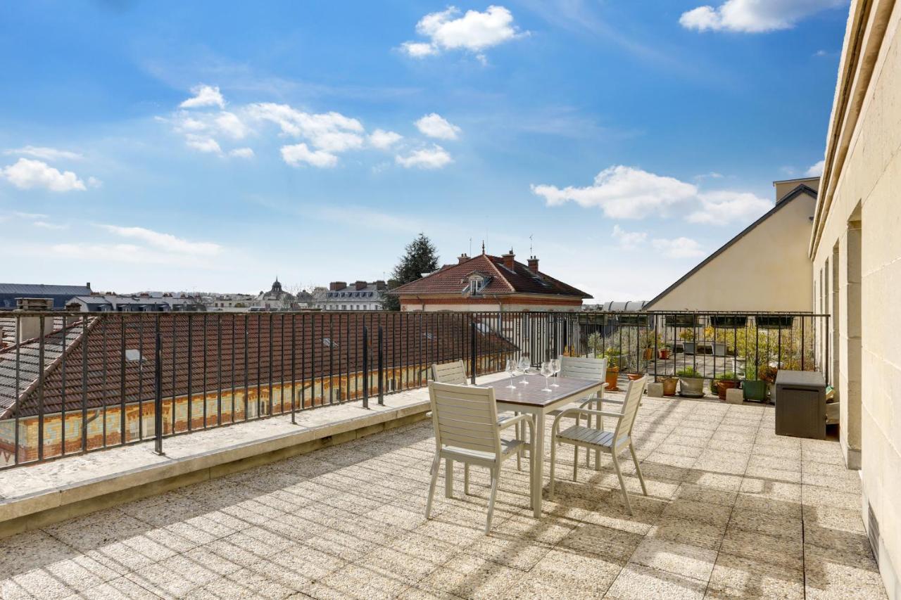 Le Nid Du Roi - Appartement Terrasse - Versailles Exteriér fotografie
